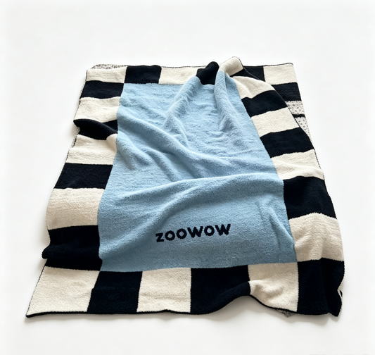 Heavyweight Milk Fleece Throw Blanket - Soft Cozy Baby-Safe Couch Blanket